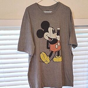 Disney Mens Mickey Mouse Classic Logo Short Sleeve T-shirt, Size: 3XL, NWT